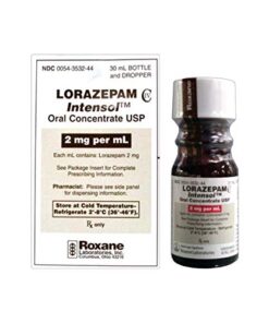 Lorazepam Intensol Dosage